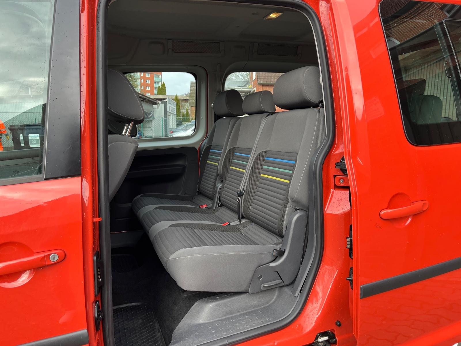 Volkswagen Caddy Maxi 7-Sitze Klima,DSG,SHZ,Zahnrie+TÜV NEU