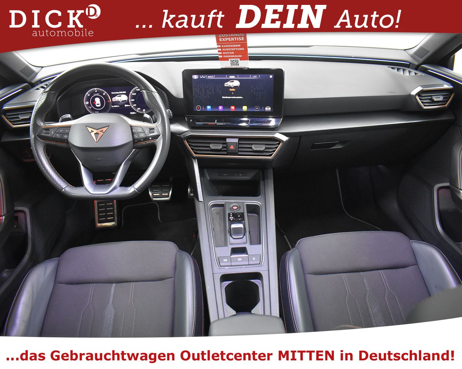 CUPRA Leon Sportst 1.4TSI e-Hyb VIRTU+LED+KEY+NAVI+18" - Image 10