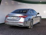 Mercedes-Benz C 180 AMG AHK Distr 360° - Mercedes-Benz C 180 mit Benzin-Antrieb: Limousine, Automatik