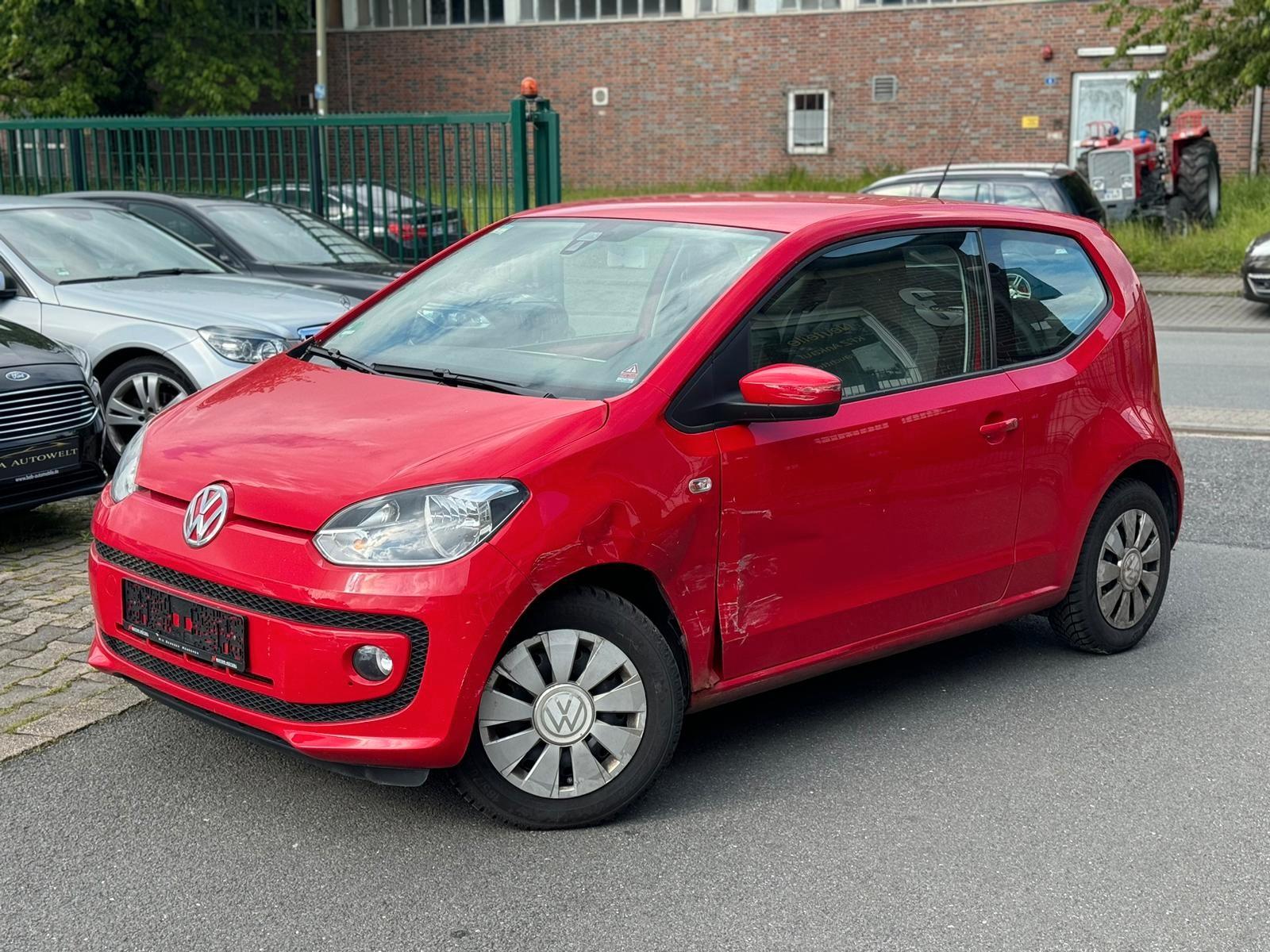 Volkswagen up! move up! SHZ KLIMA TÜV SCHECKHEFT