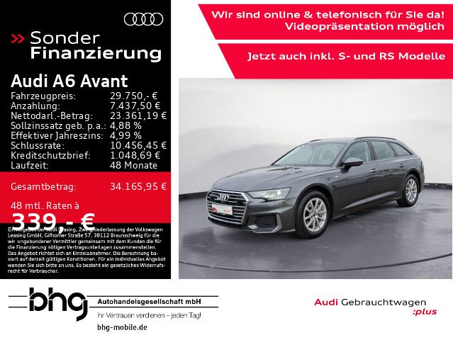 Audi A6 Avant 45 TDI quattro S tronic S line AHK Navi