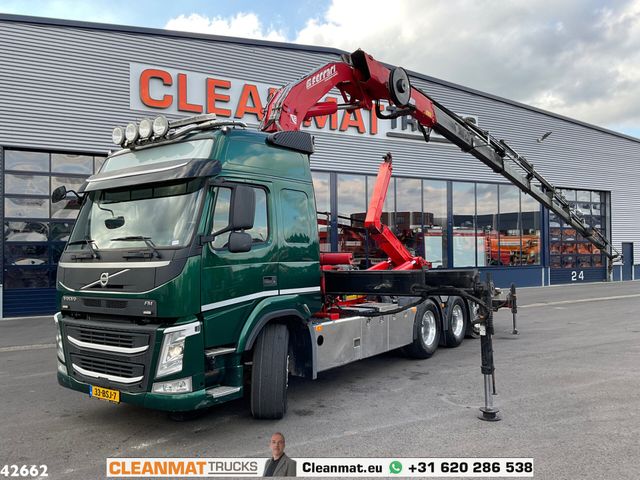 Volvo FM 460 8x4 TRIDEM Euro 6 32 Tonmeter laadkraan