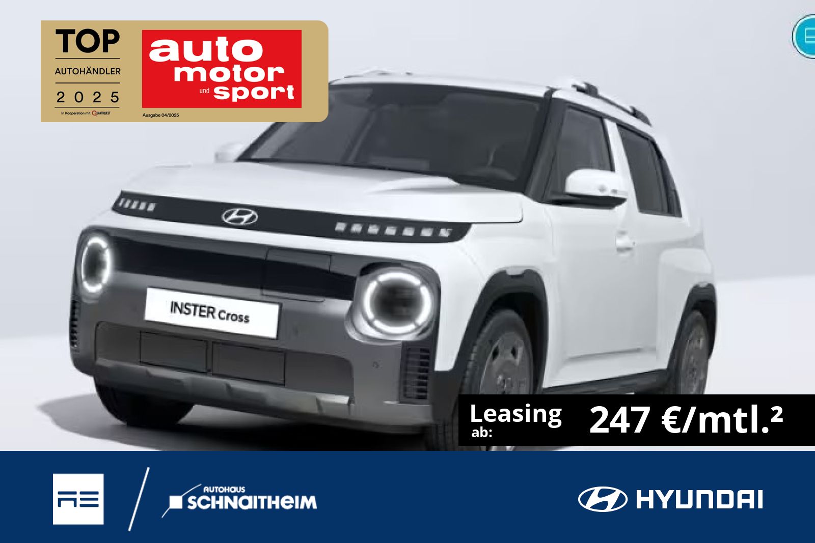 Hyundai INSTER EV Cross 49 kWh (115 PS) 2WD
