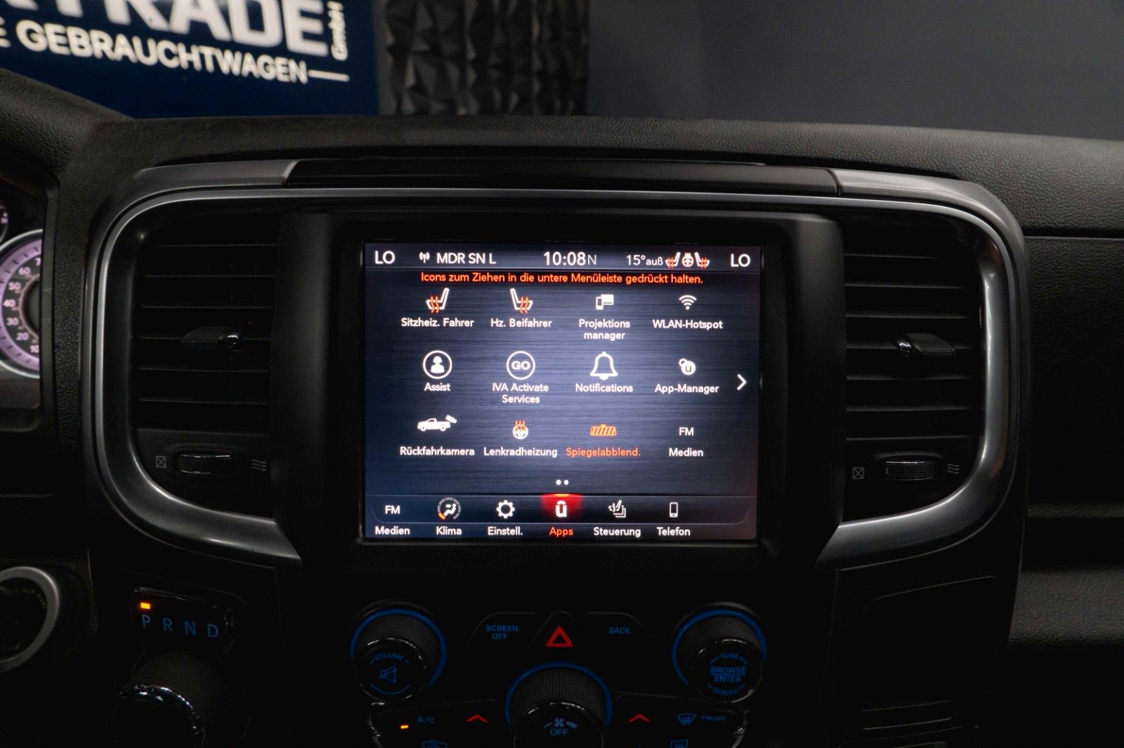 Fahrzeugabbildung Dodge RAM 5.7 V8 HEMI 4x4 Sport OFFROAD Night WARLOCK