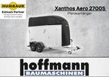 Humbaur Xanthos Aero 2700 S Aktion mit Zubehör - Offers