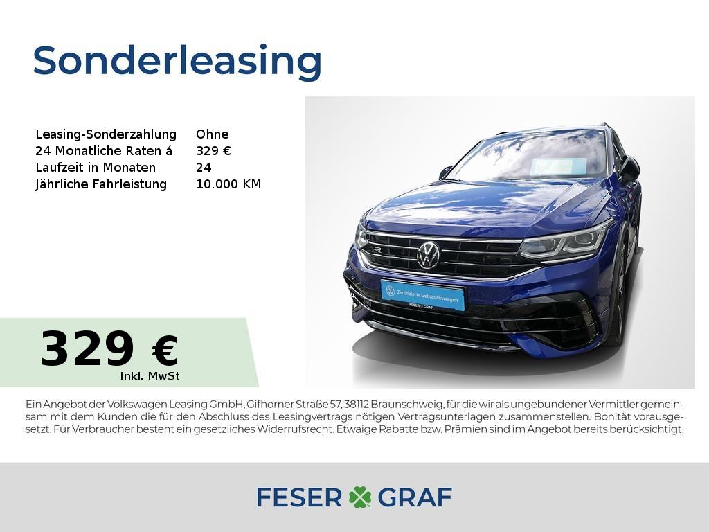 Volkswagen Tiguan R 2.0 TSI 4M Black AHK Leder Nav Pano 21"