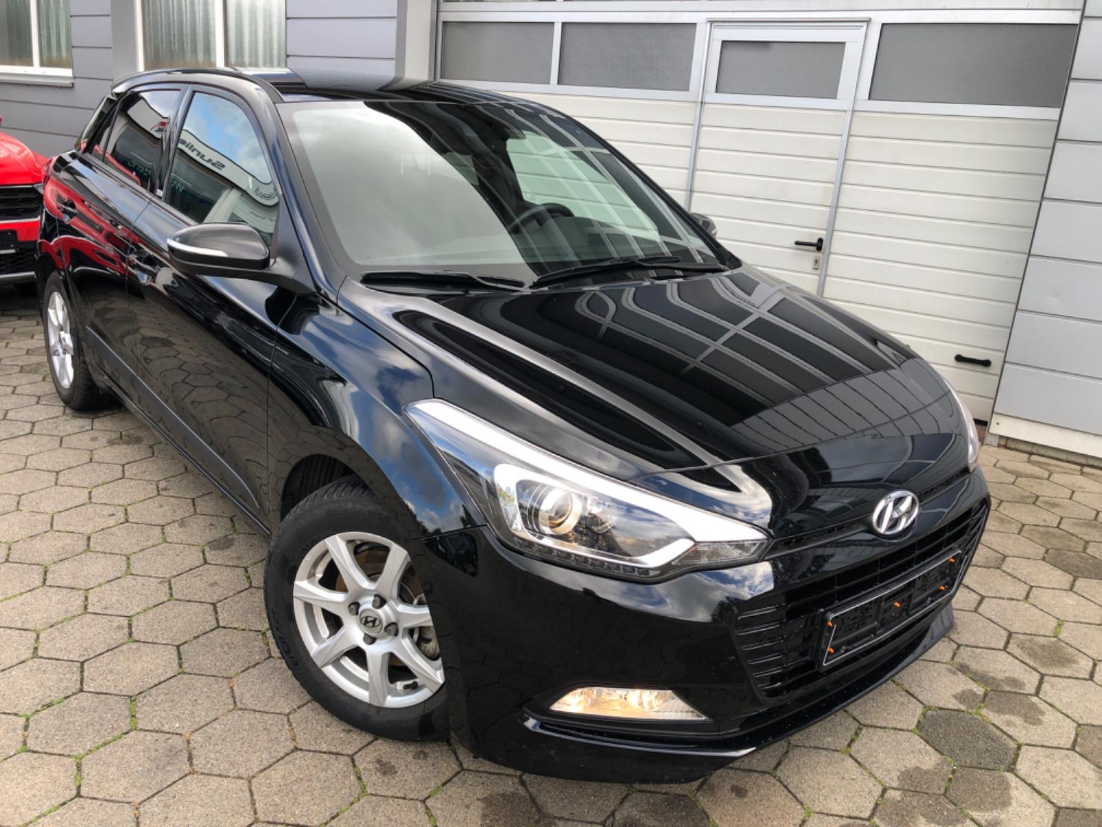 Hyundai i20 blue Passion