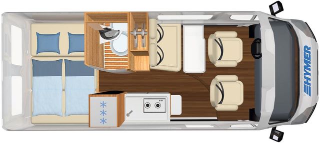 HYMER / ERIBA / HYMERCAR Free 600 Campus Serie II Mod. 25 Automatik