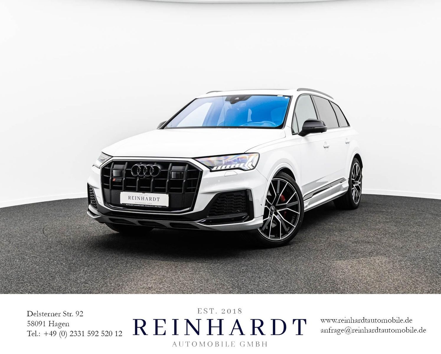 AUDI SQ7 TFSi BLACK LASER/ACC/HuD/PANO/S-SITZE/360°