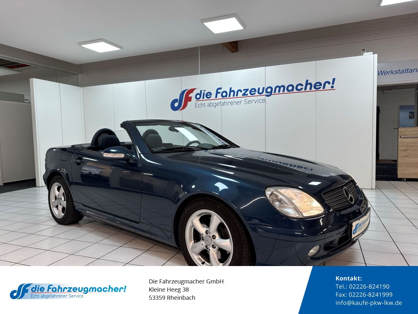 Fahrzeugabbildung Mercedes-Benz SLK 320 Leder SHZ Designo Sportsitze Klima 2.Han