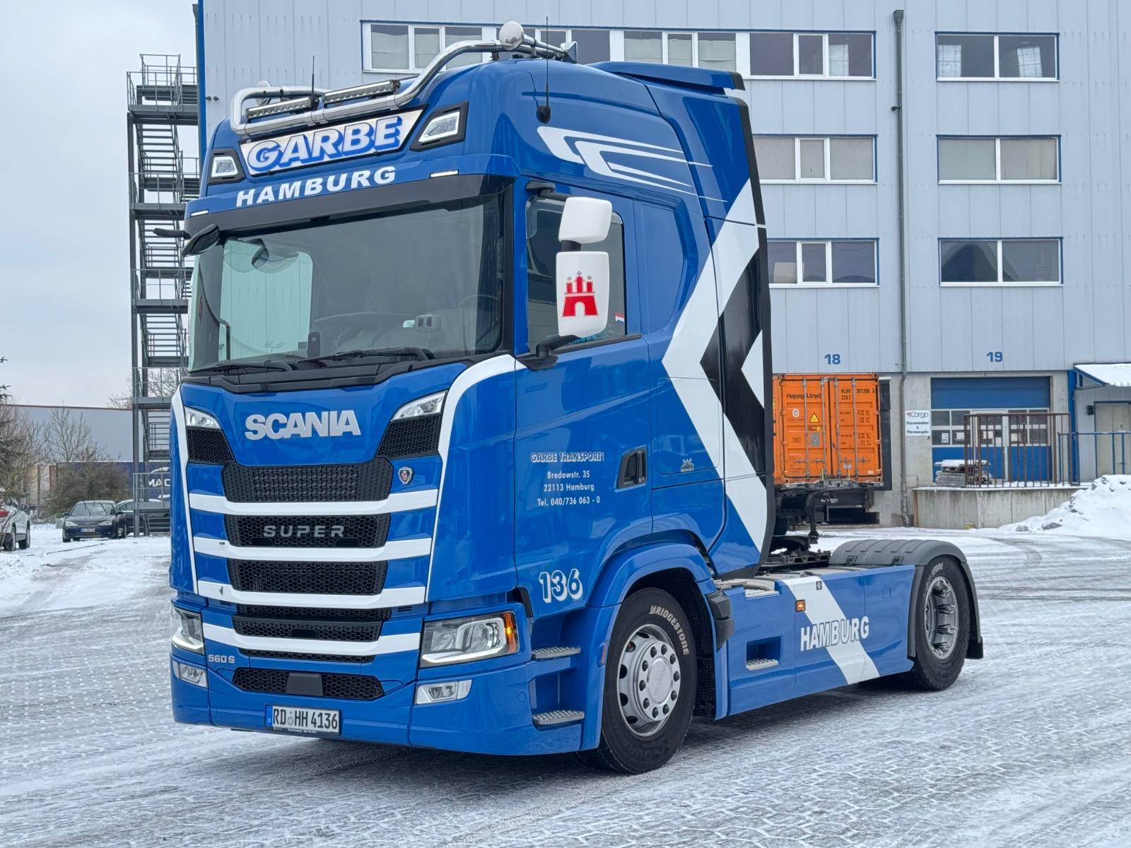 Scania S500 RETARDER - VOLL SPOILER