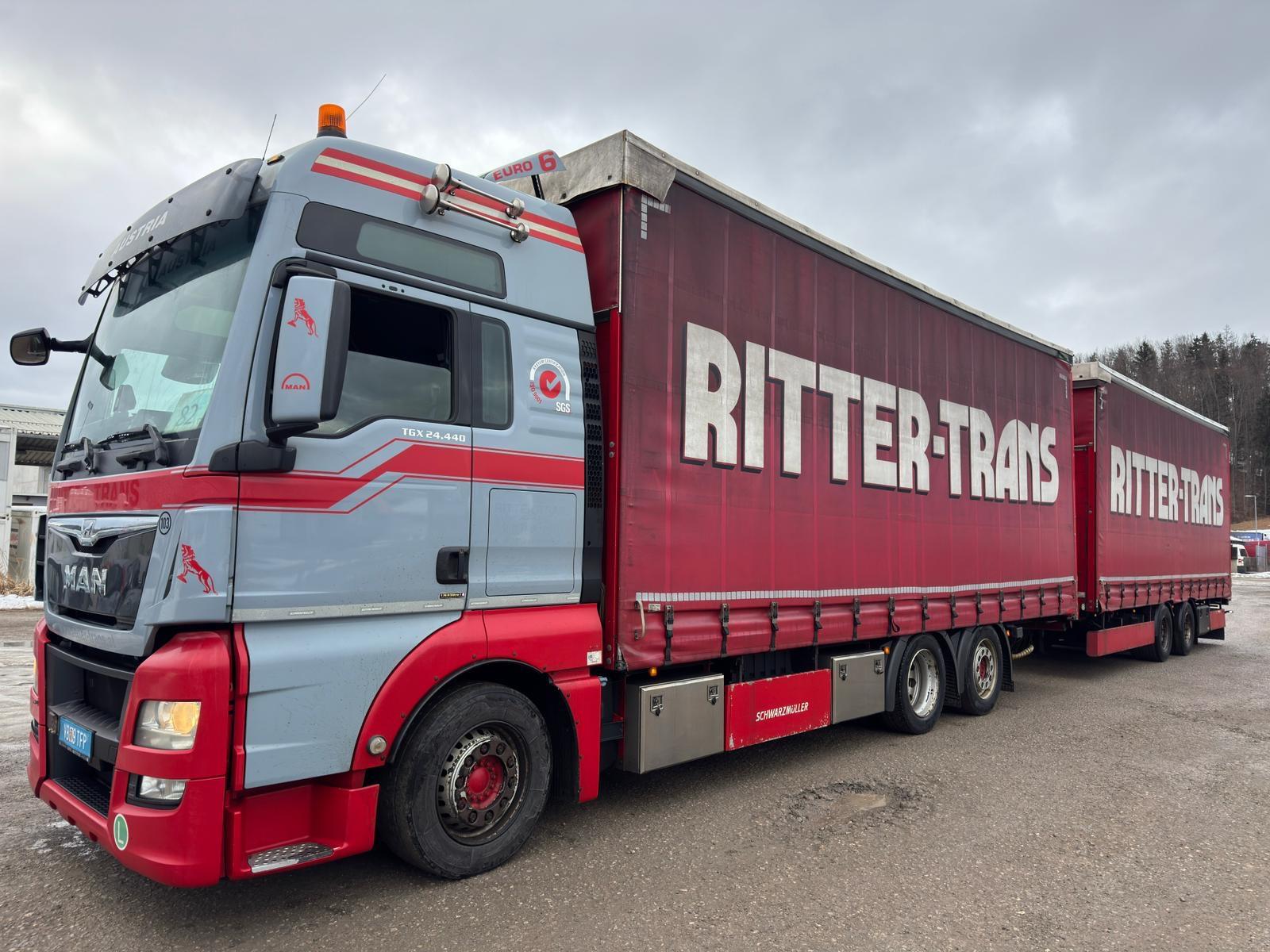 MAN TGX 26.440 JUMBO HÄNGERZUG *2016 *EURO6*