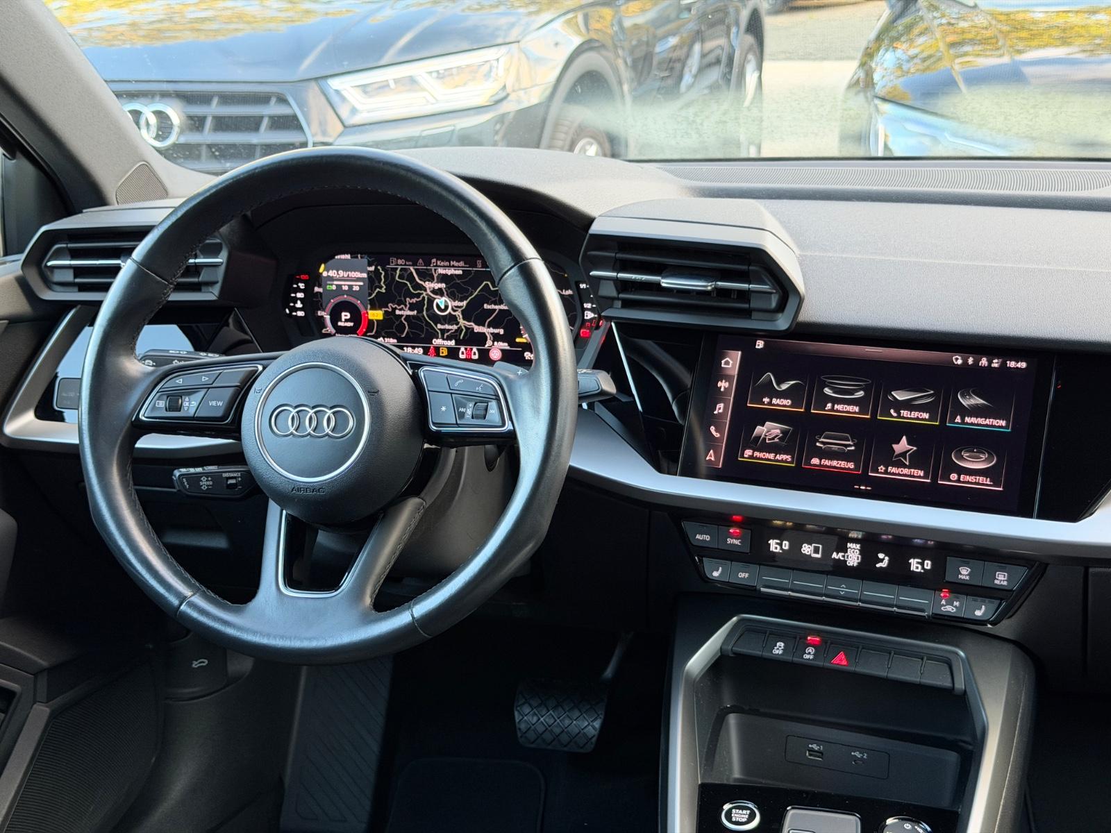Audi A3 Sportback 35 TDI S line/LED/Virtual/97.600km, миниатюра 21