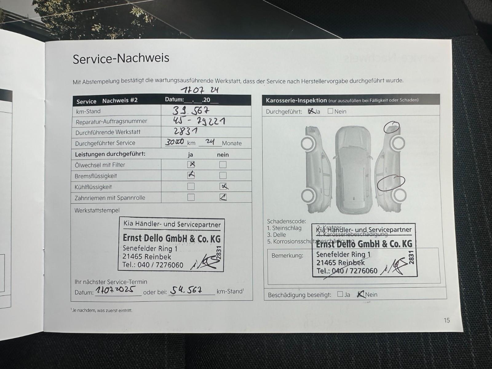 Kia Picanto 1.0 EDITION 1.HAND+KLIMA+5TÜRIG+EL.FENST