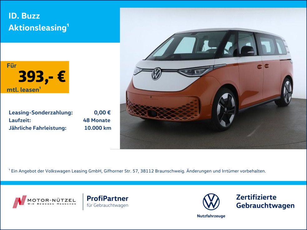Volkswagen ID.Buzz Pro MATRIX+NAVI+ACC+SHZ+360°+MFL+AHK+21"