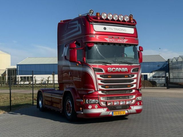 Scania R520 V8 NL TRUCK, LOW KM, FULL SPOILER, ALU, LEA