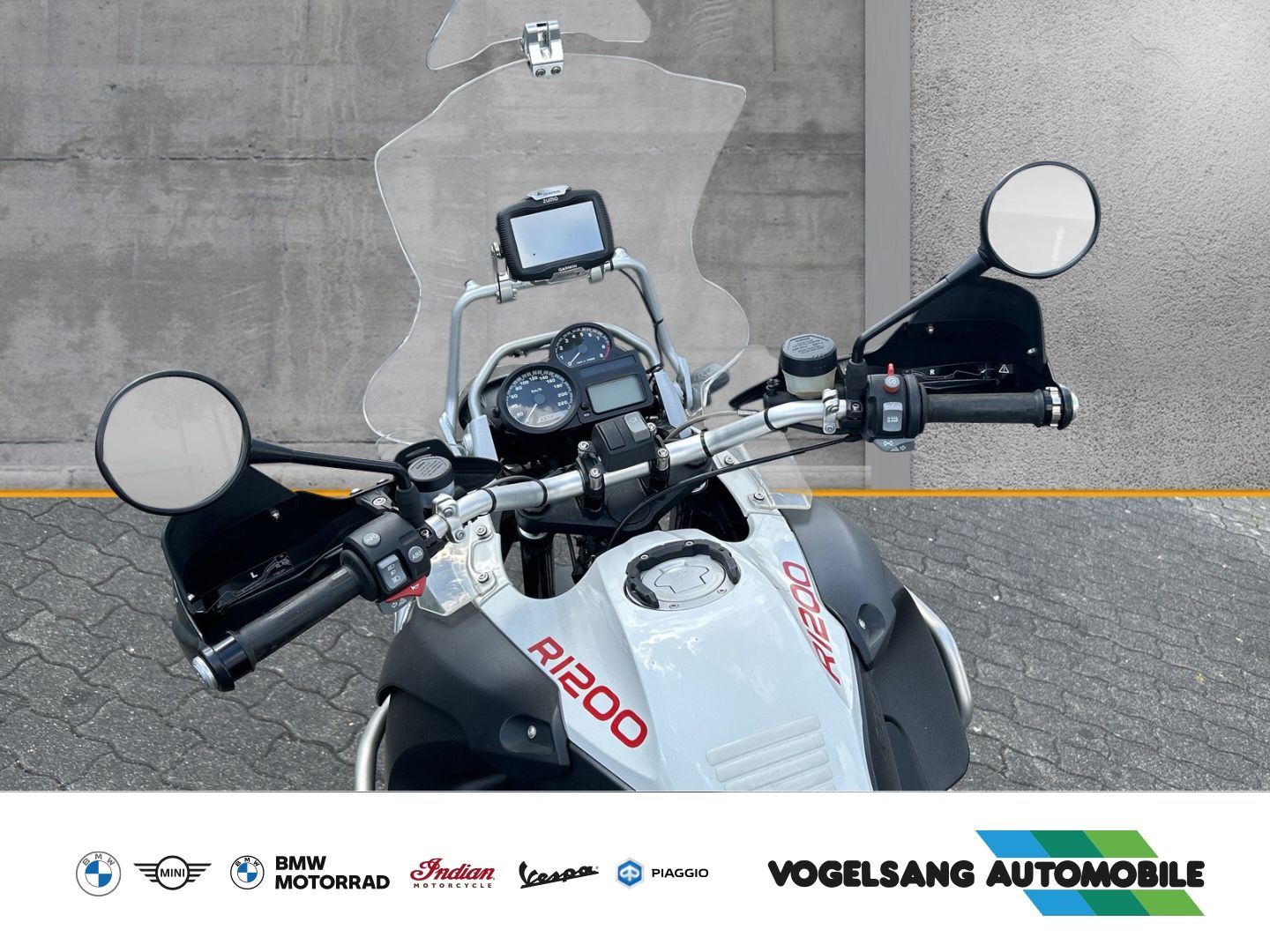 Fahrzeugabbildung BMW R 1200 GS Adventure HP2, Handgriffe heizbar, Bli