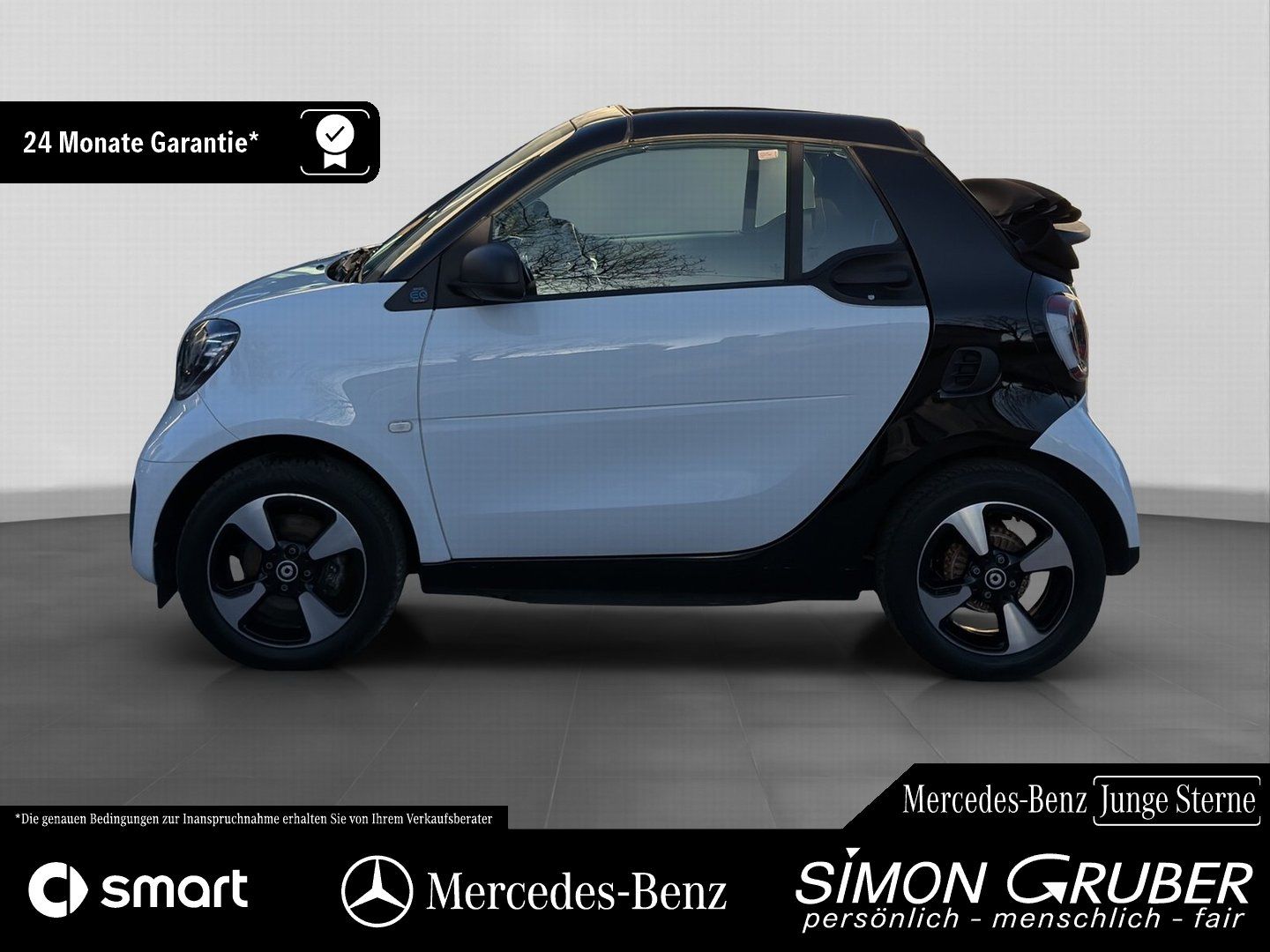 Fahrzeugabbildung Smart Smart fortwo Cabrio Exclusive 22KW LED Sitzhzg