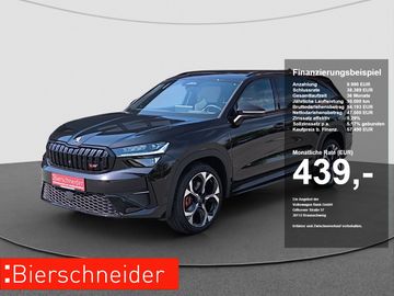 Skoda Leasingangebot: Skoda Kodiaq 2.0 TSI 4x4 DSG RS AHK HUD PANO 360 MATRI