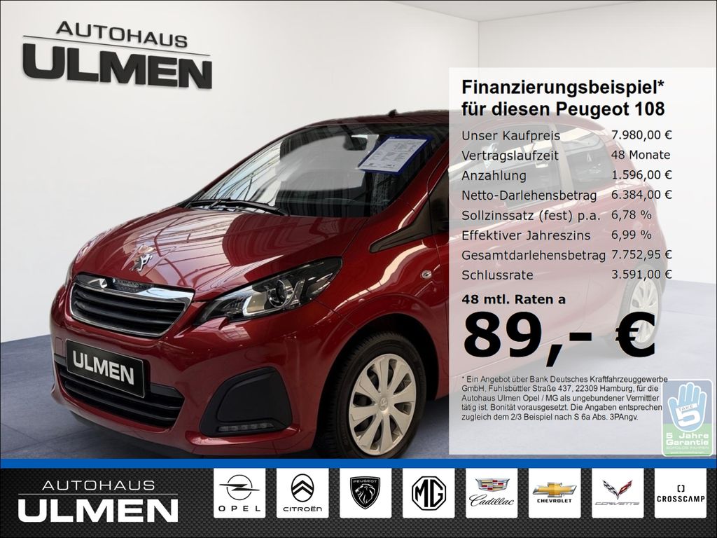 Image of Peugeot 108