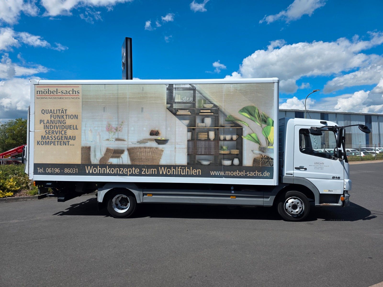 Fahrzeugabbildung Mercedes-Benz Atego 816 LBW MBB 1.000kg