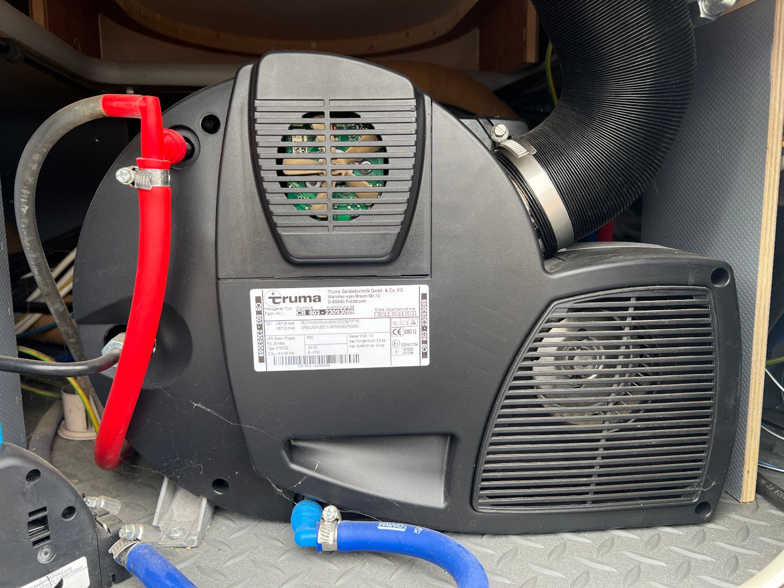 Fahrzeugabbildung Frankia T 6400 BD CompactClass MB Sprinter 316 CDI MAXI