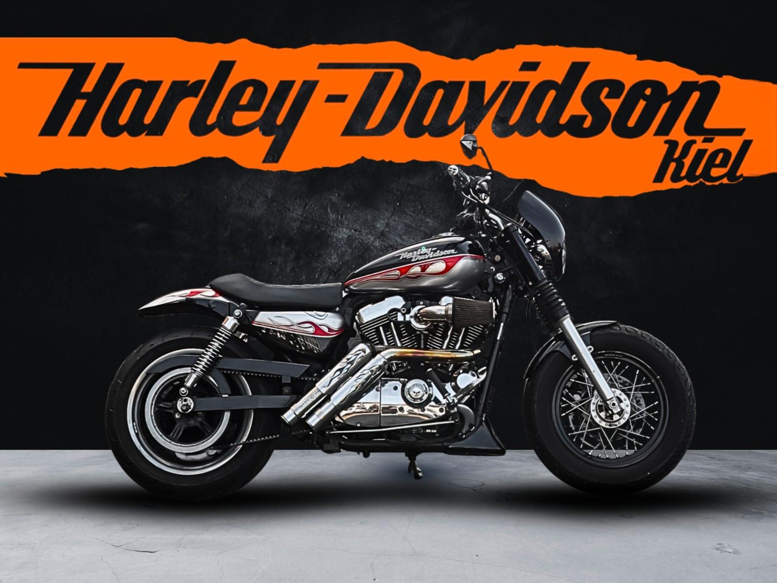 Harley-Davidson XL1200L Cafe Racer Umbau -BSL 200er  Heckumbau--