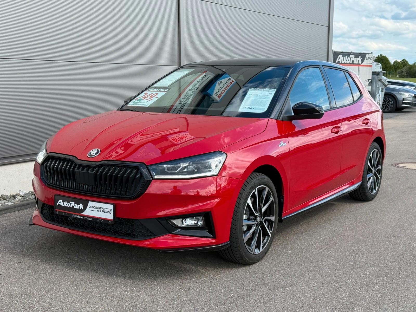 Skoda FABIA MONTE CARLO 1.5 TDI DSG ACC PHONEBOX S+LRH