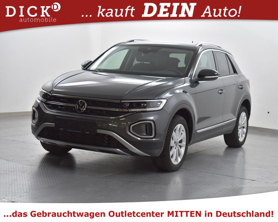 Volkswagen T-Roc 1.5TSI DSG Style NAV+KAM+LED+AHK+ACC+VIRTU