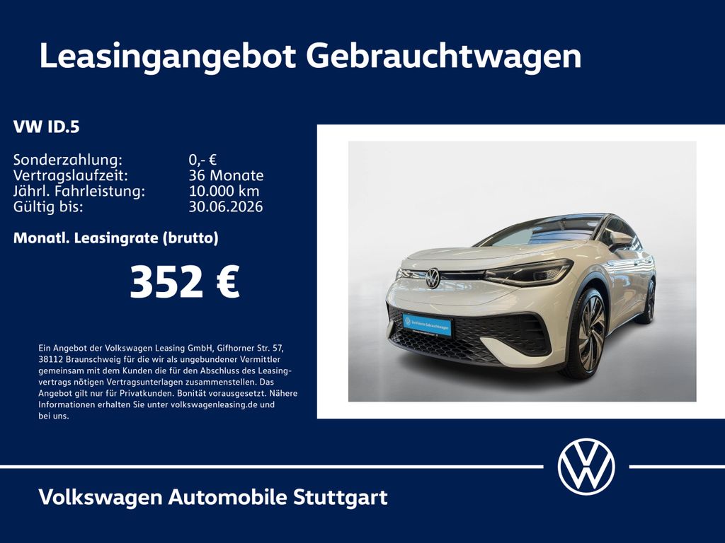 Volkswagen ID.5 Pro Navi AHK Kamera