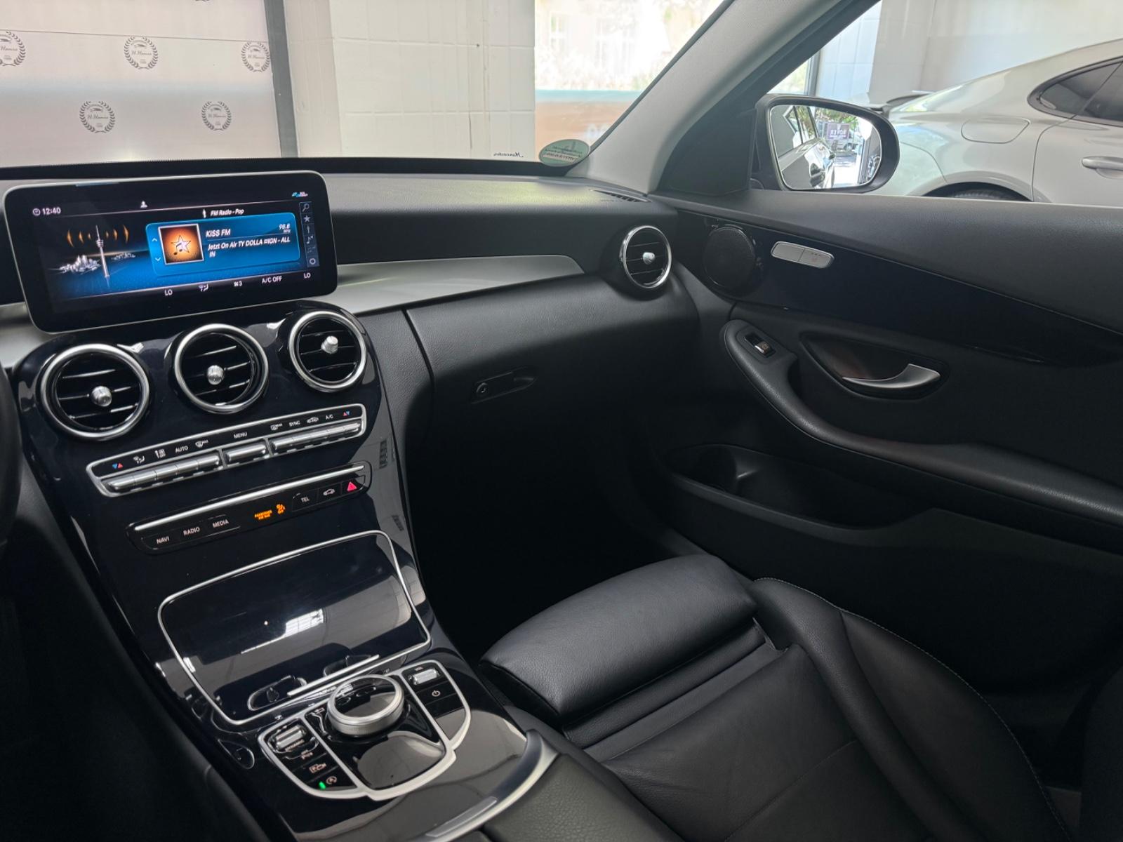 Mercedes-Benz C-Class T-MODELL AUTO NAVI CAM LEDER T-WINKEL 8-F, миниатюра 10