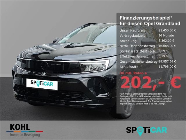 Opel Grandland GS Line 1.2 Turbo EU6e Park&Go Tech Pa