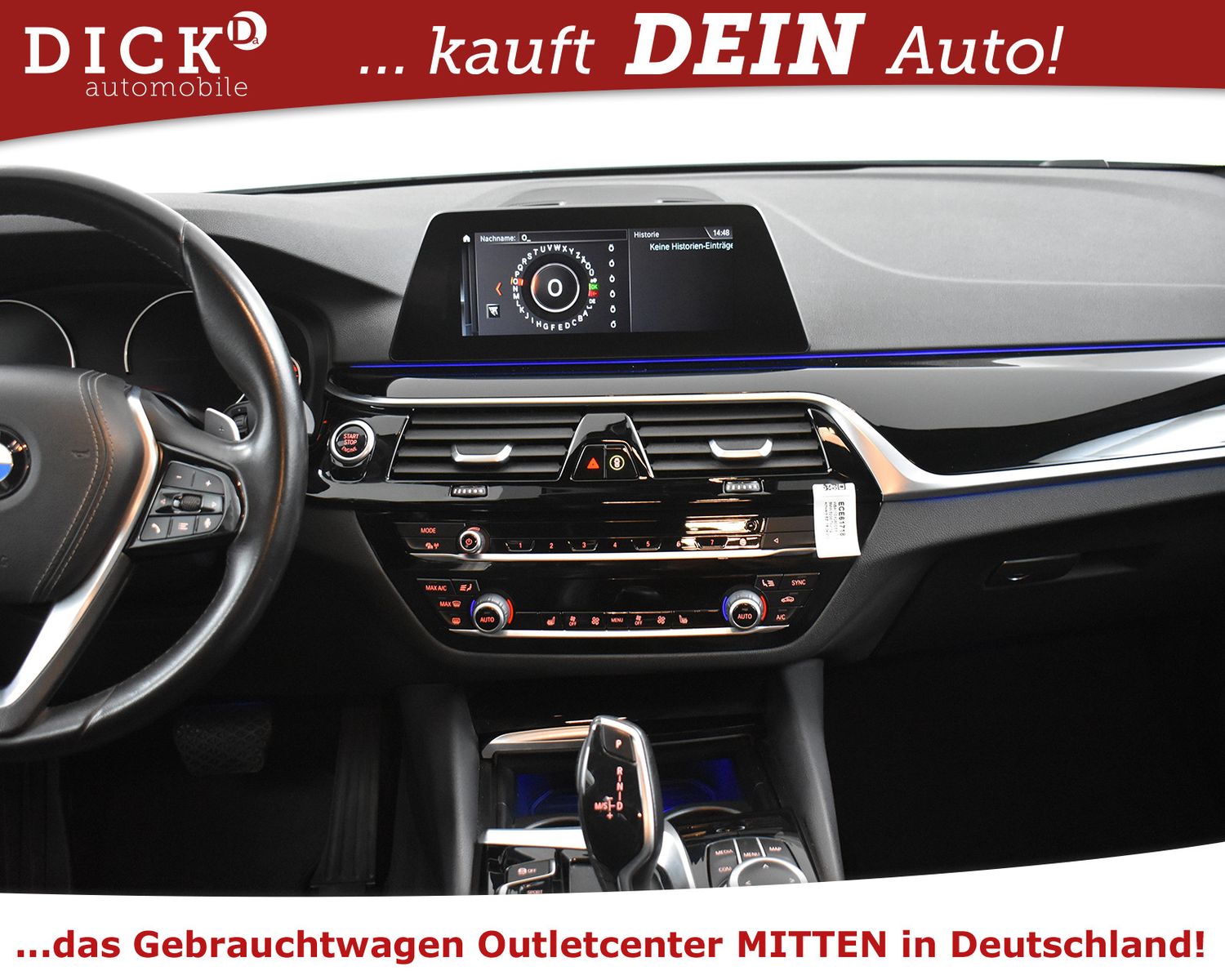 BMW 520d Sport Aut. Sport Line SHADOW+NAVI+KAM+LED+M - Image 14