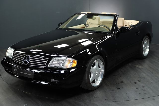 Mercedes-Benz SL 500 AMG Paket, schwarz, nur 24 tkm, Erstlack