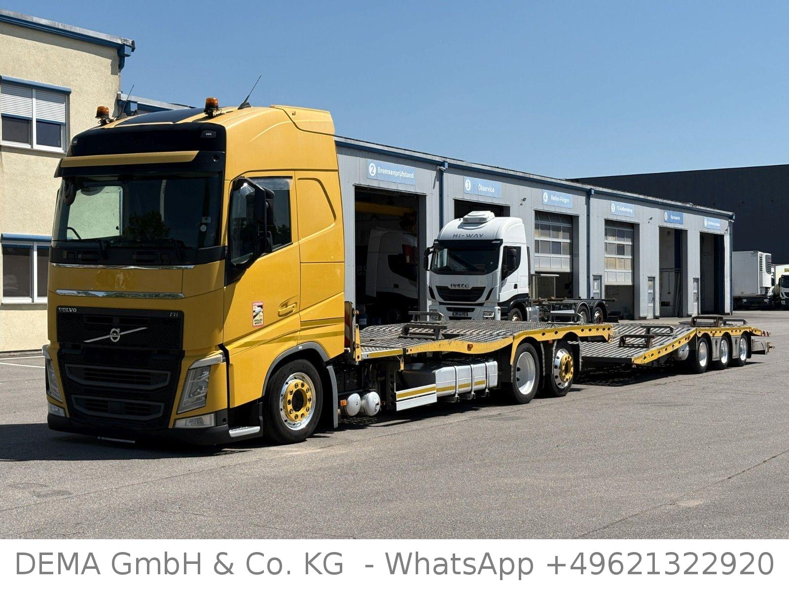 Volvo FH 420*3-Achsen Anhänger*Seilwinde*Retarder*ALU*