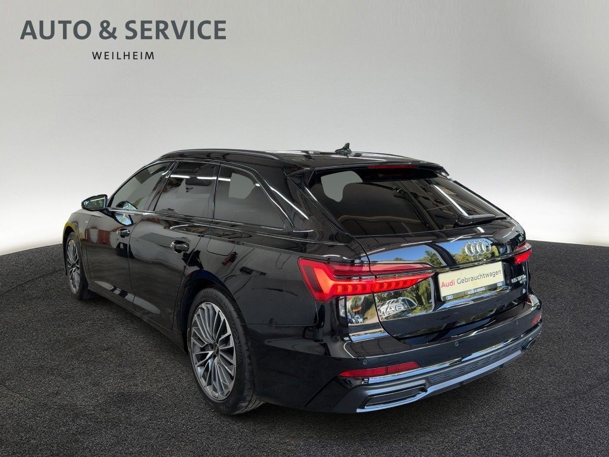 Audi A6 Avant 55 2.0 TFSIe sport qua. AHK B&O Sitzbel imagem 2