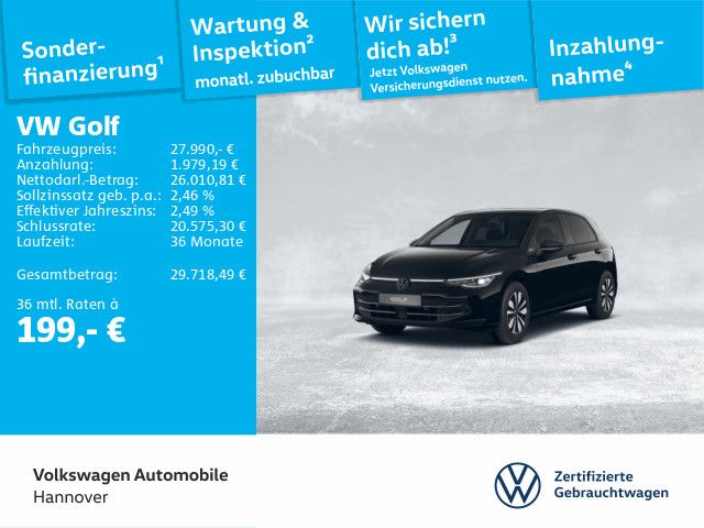 Volkswagen Golf VIII 2.0 TDI DSG Goal Navi AHK LED ACC DigC