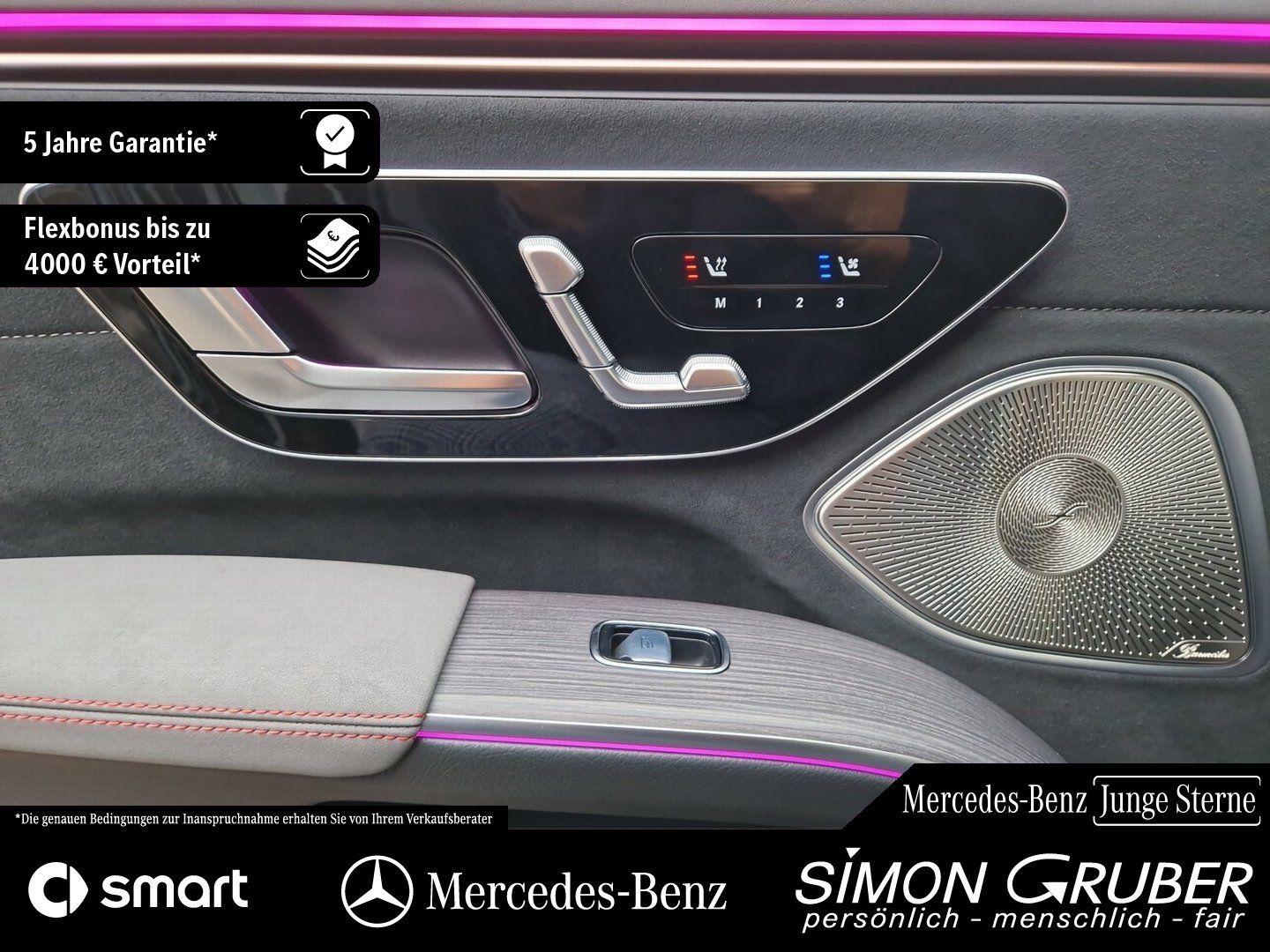 Fahrzeugabbildung Mercedes-Benz EQS 53 4M+ 4*Massage/4*Sitzklima TV Mod25 118kwh