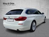 BMW 530 i Touring Luxury HUD StandHZG Pano Navi Lede - BMW 5er Reihe: Weiß
