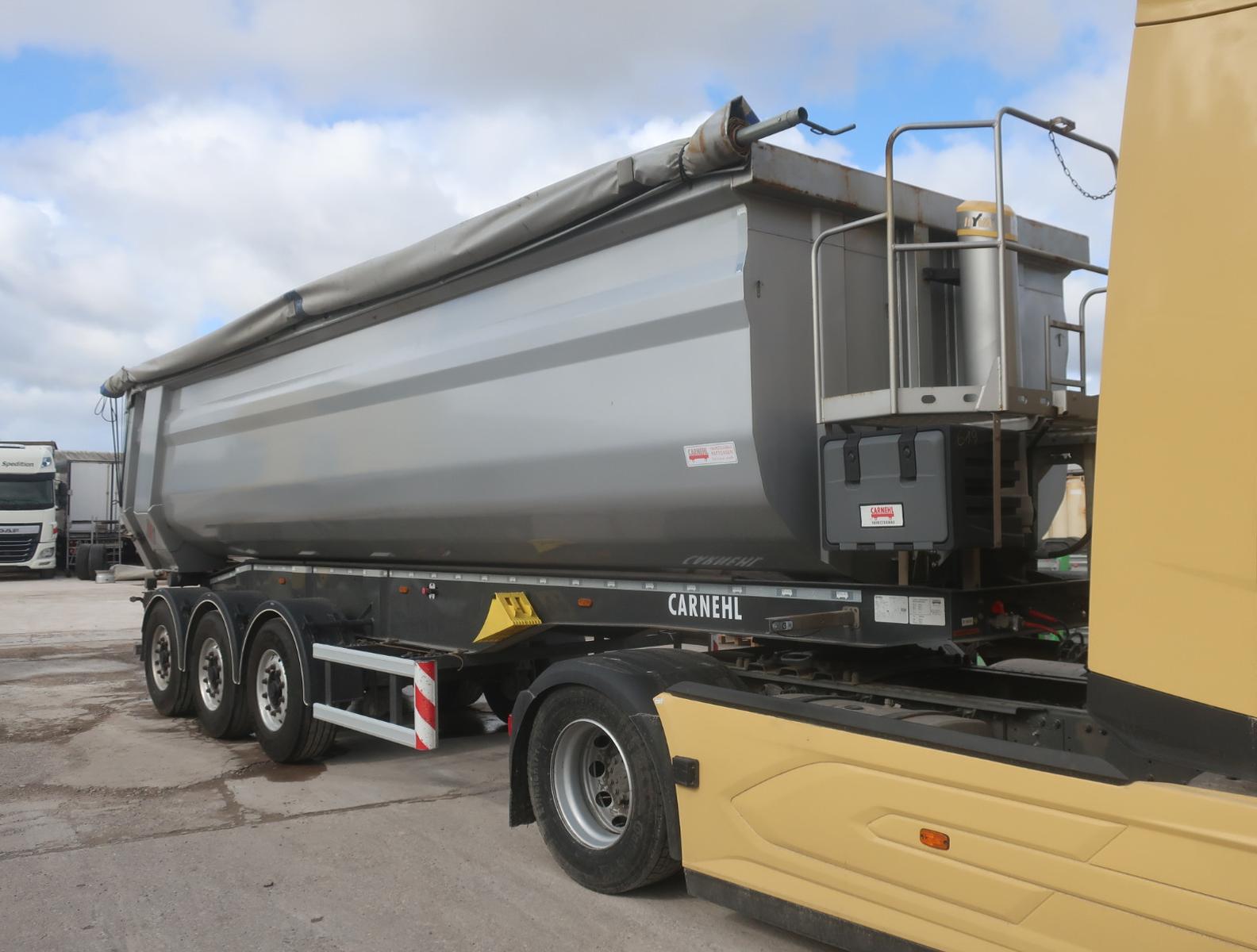 Carnehl Stahlmulde ca. 35m³ Hardox Plane LG:6.370kg