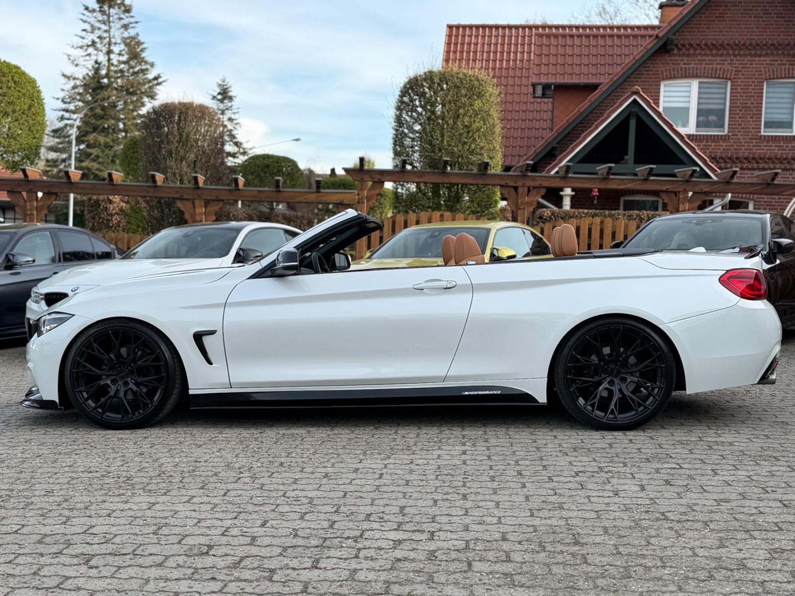 BMW 430i Cabrio xDrive M-Perf/FullLed/H&K/HUD/Navi