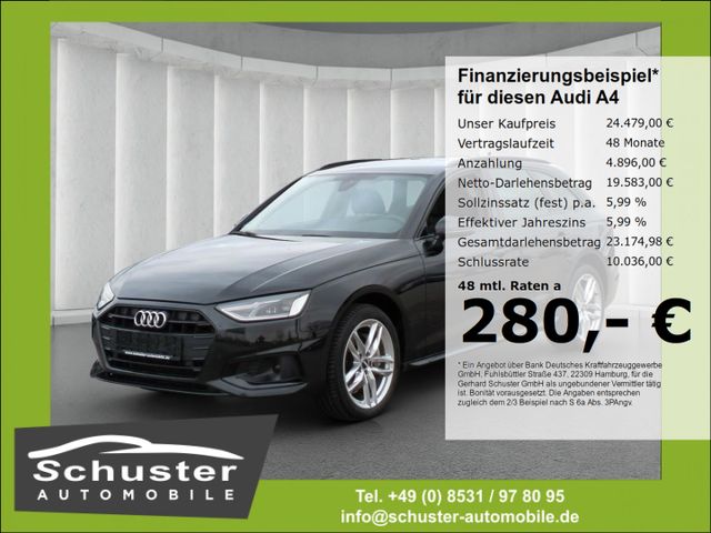 Audi A4 Avant advanced 40TDI*S-tro AHK ACC Leder Navi