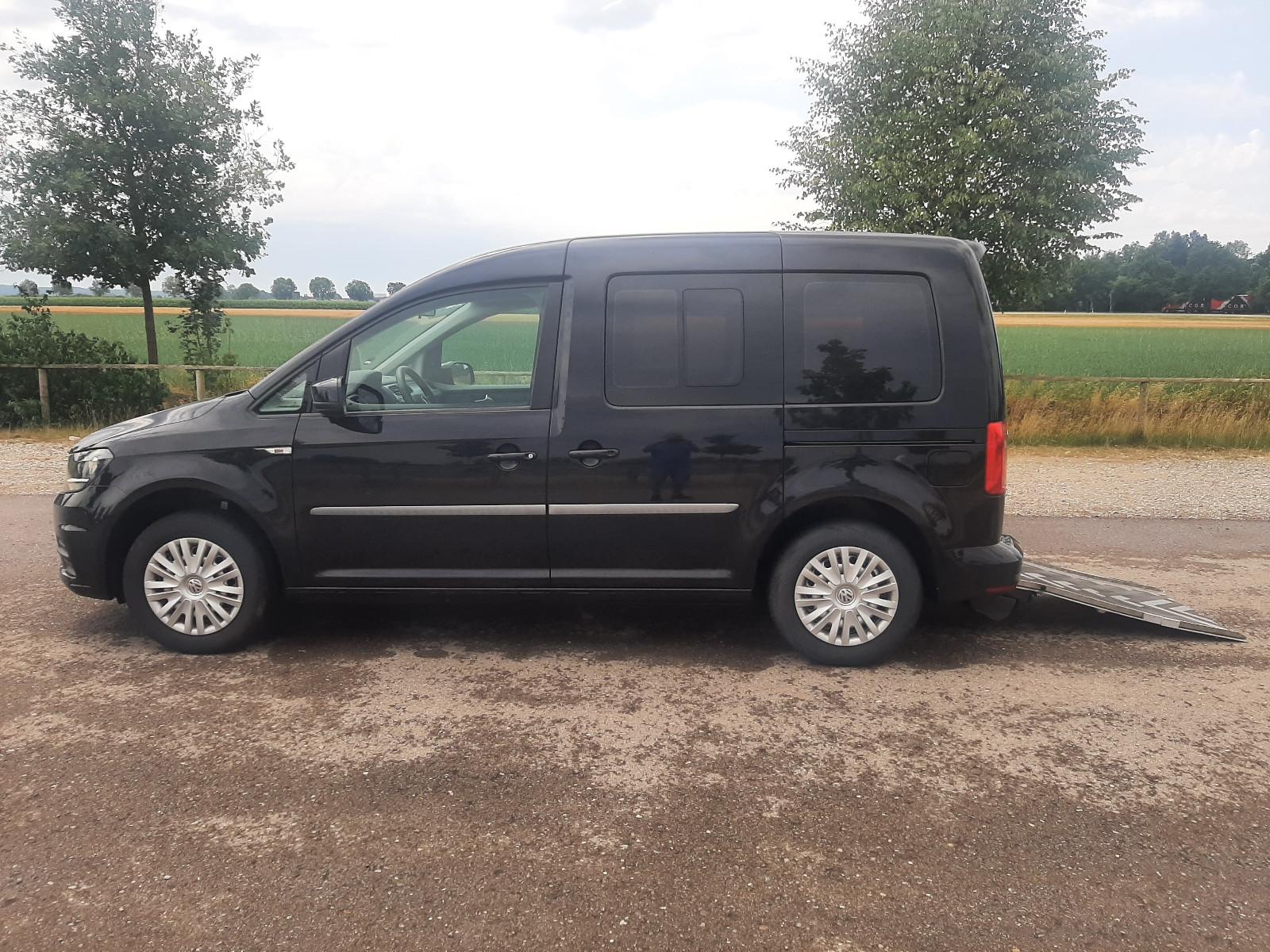 Volkswagen Caddy 2.0 TDI Rollstuhlrampe Behindertengerecht