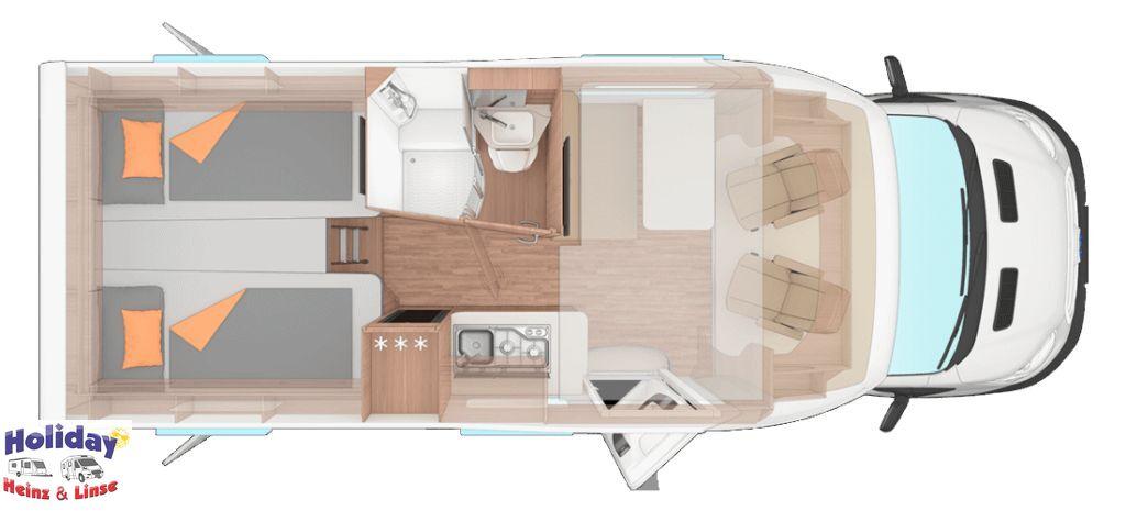Weinsberg CaraSuite 650 MEG 155PS Autom., Premium Paket
