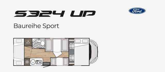 Benimar Sport S324 UP*Solar*RFK*6SITZE*Dieselhzg.*DAB*