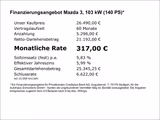 Mazda 3 HOMURA+LED+CARPLAY+HEAD-UP+DAB+AKTIONSWARE!! - silberne Mazda 3