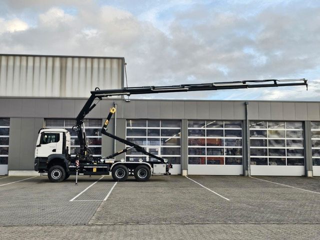 MAN TGS 33.480 Abrollkipper HYVA 20-51 FASSI 235-6