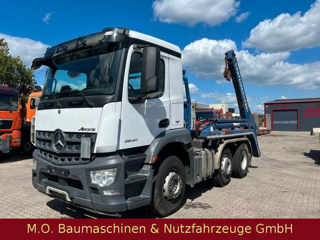 Mercedes-Benz Arocs 2640/6x2/L+L Achse / Hiab SLT 192 / Funk