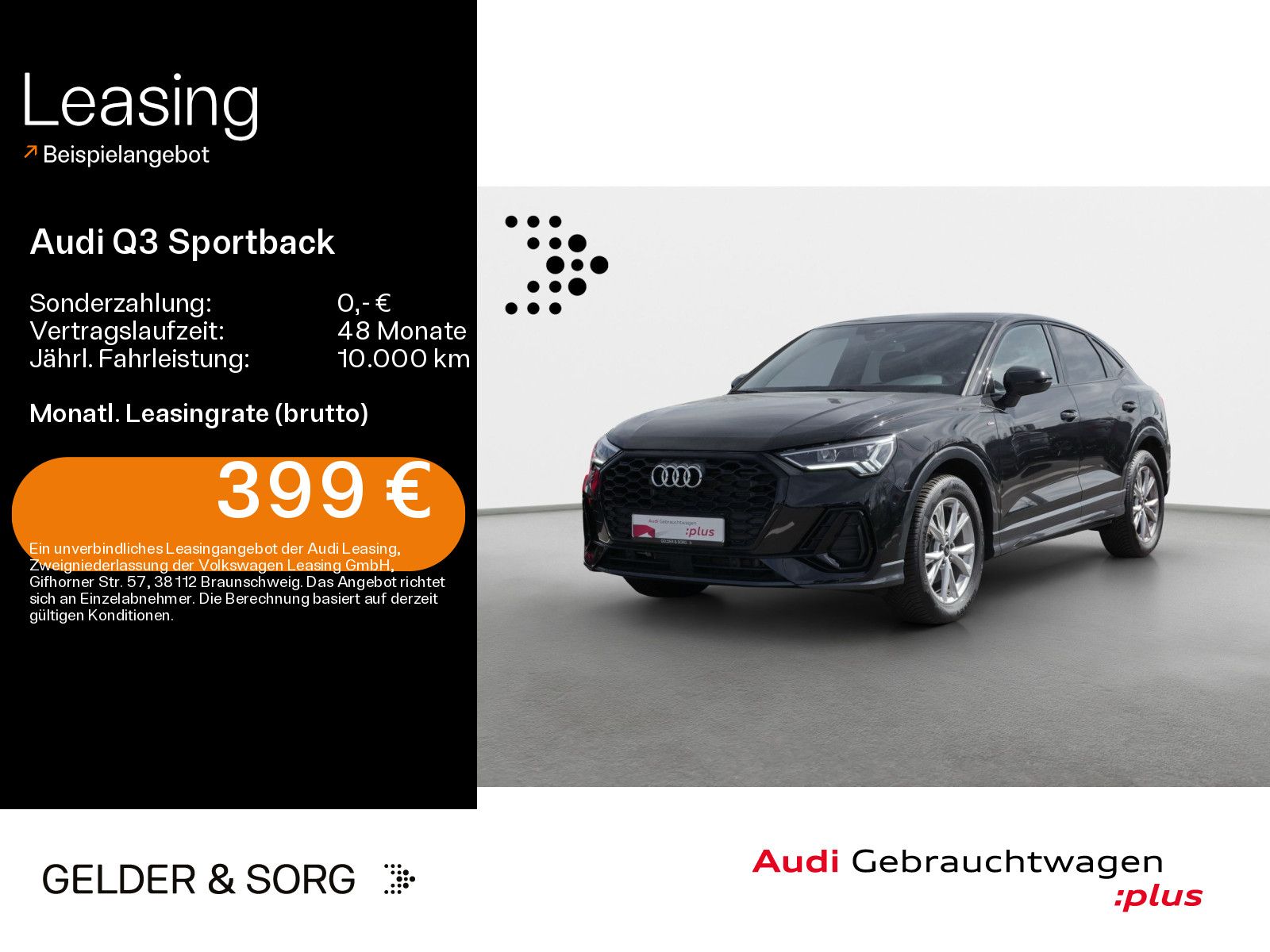 Audi Q3 Sportback 35 TDI S line LED*ACC*RFK*Pano