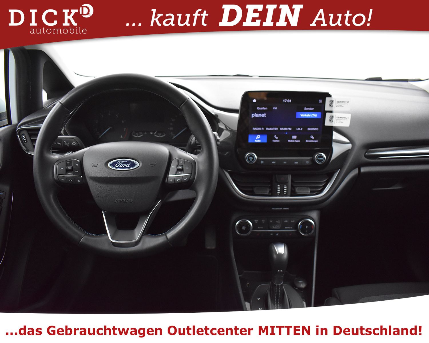 Fahrzeugabbildung Ford Fiesta 1.0 EB Aut Active LED+SHZ+PDC+MFL+TEM+DAB